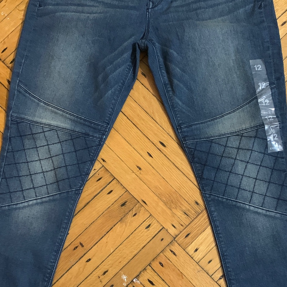 Express Women's Blue Leggings - Picture 4 of 8